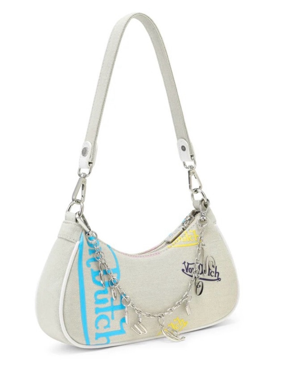 Von Dutch LIGHT DENIM SHOULDER BAG-NWT - Picture 2 of 3